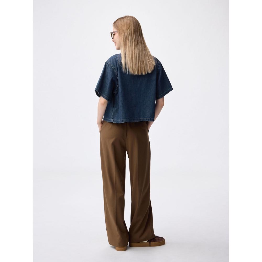 Gu Pants Tack Wide Pants  Length Standard 70.0 74.0cm 