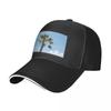 Palm Tree Sky Baseball Cap New Hat Beach Bag Fluffy Hat Women'S Cap Unisex'S