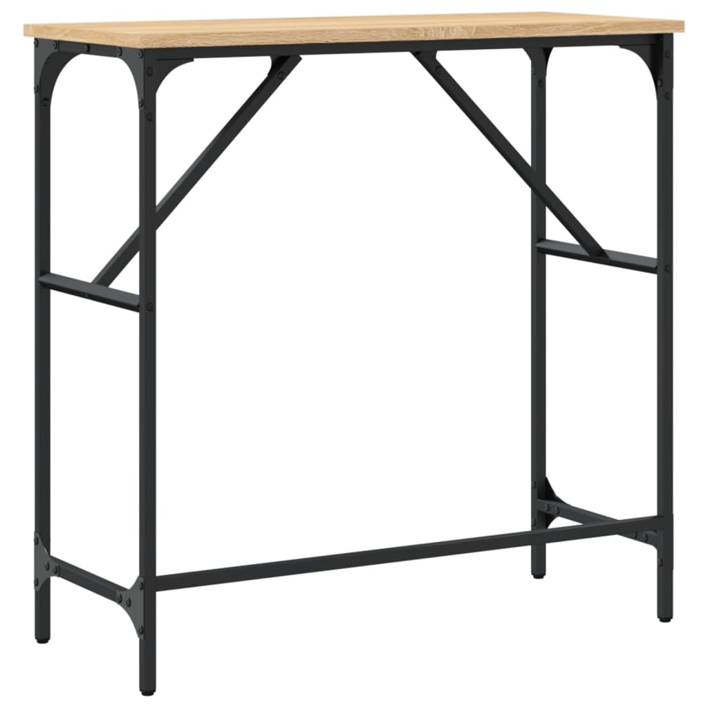 Vidaxl Console Table, Sonoma Oak, 75X32X75 Cm