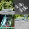 4Pcs 6/8Mm Aquarium Tank Clear Plastic Clips Glass Cover Strong Support Holders