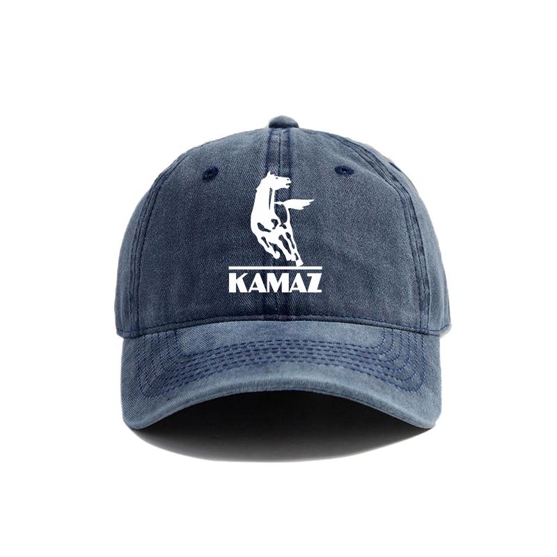 Кепка-бейсболка Kamaz Летняя Потертая Папина Шляпа Унисекс Для улицы Регулируемая Кепка Для женщин Унисекс MZ026