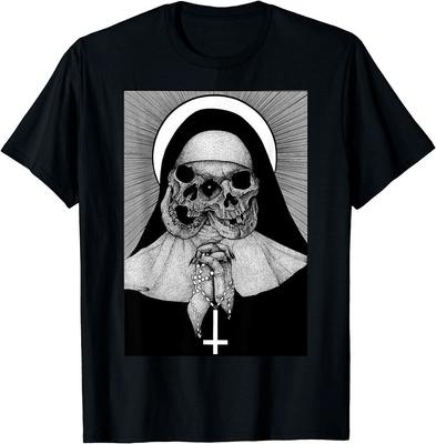 SALE NEW LIMITED Occult Gothic Dark Satanic Unholy Nun Witchcraft Grunge Goth T- Unisex T-Shirt