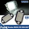 LED License Number plate light For Ford Mondeo MK3 2000-2007 4D/5D 6000K 13.5V White license plate Lamp Light Car Accessories