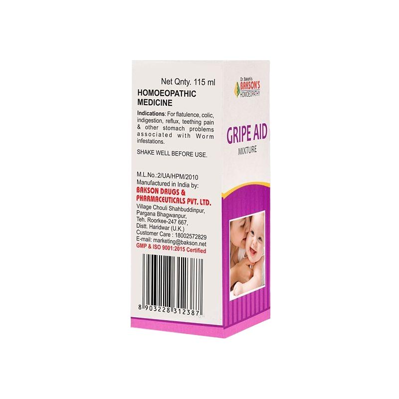 Grippe-Medizin (115 ml), Gripe Aid-Mischung, Bakson