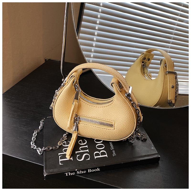 Textured portable small square bag women's trend fashion shoulder bag niche simple versatile women's bag trend