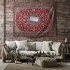 Vintage Persian Rug Tapestry Wall Hanging Bohemian Home Decor Room Divider Wall Art Textile Large Area Rug Throw