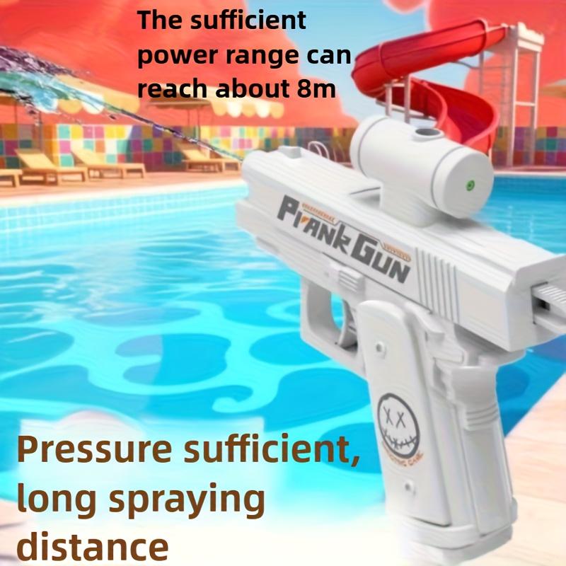 Double Sided Spy Prop Water Gun, Spray Water On Both Ends, Manual Continuous Firing, Creative Water Game, Water Combat, Prank and Prank Prop