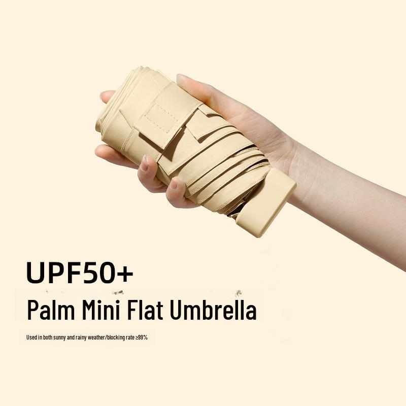 60% Off Women's UV Protection & Portable Sunshade Umbrella - Compact, Mini Size for Sunny & Rainy Days