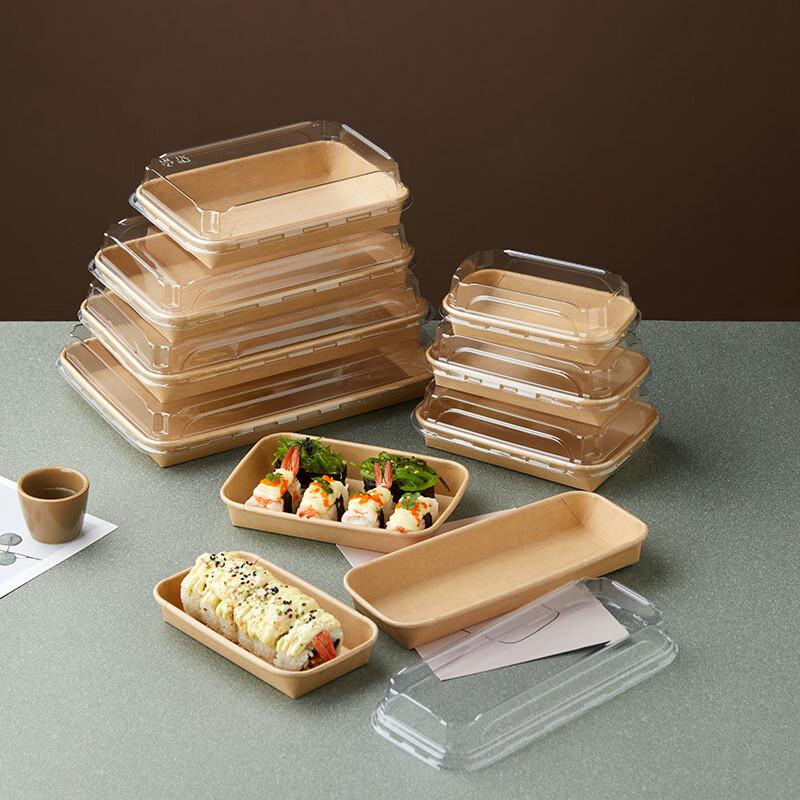 Disposable Kraft Paper Takeout Meal Box