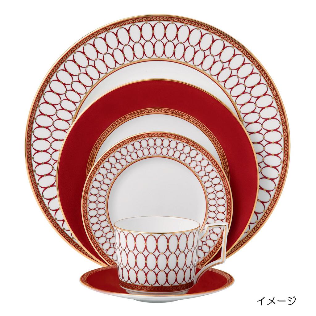 [Officially Imported] Wedgwood Renaissance Red Plate, 20cm, Wedding Gift, Product Number: 40000614