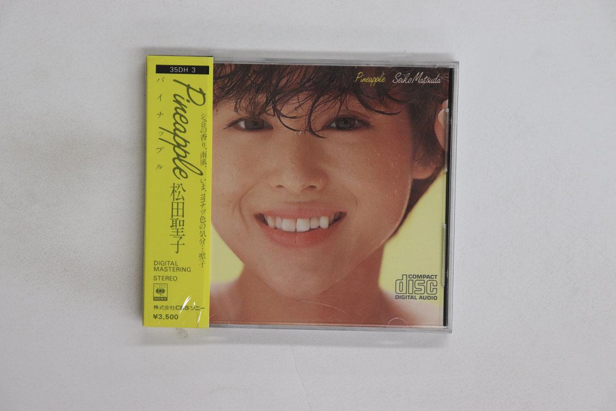 CD SEIKO MATSUDA ананас 35DH3 CBSSONY 1982 Япония Оби Японский Поп-Рок Б/У