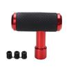 Car Shift Gear Knob T Shaped Universal Manual Automatic Gear Shifter Knob (Red)