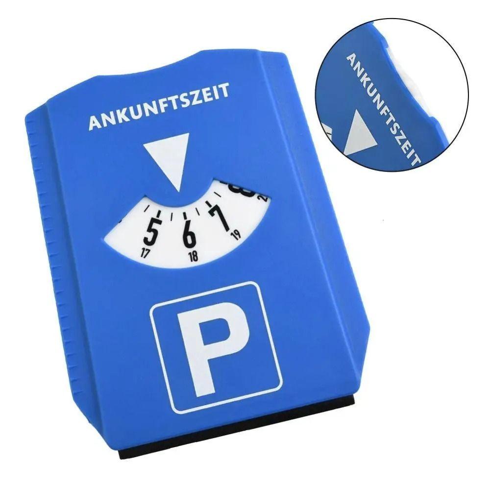 PS Material Parking Timer German STVO Regulation Time Display Disc Parking Meter  Snow Removal