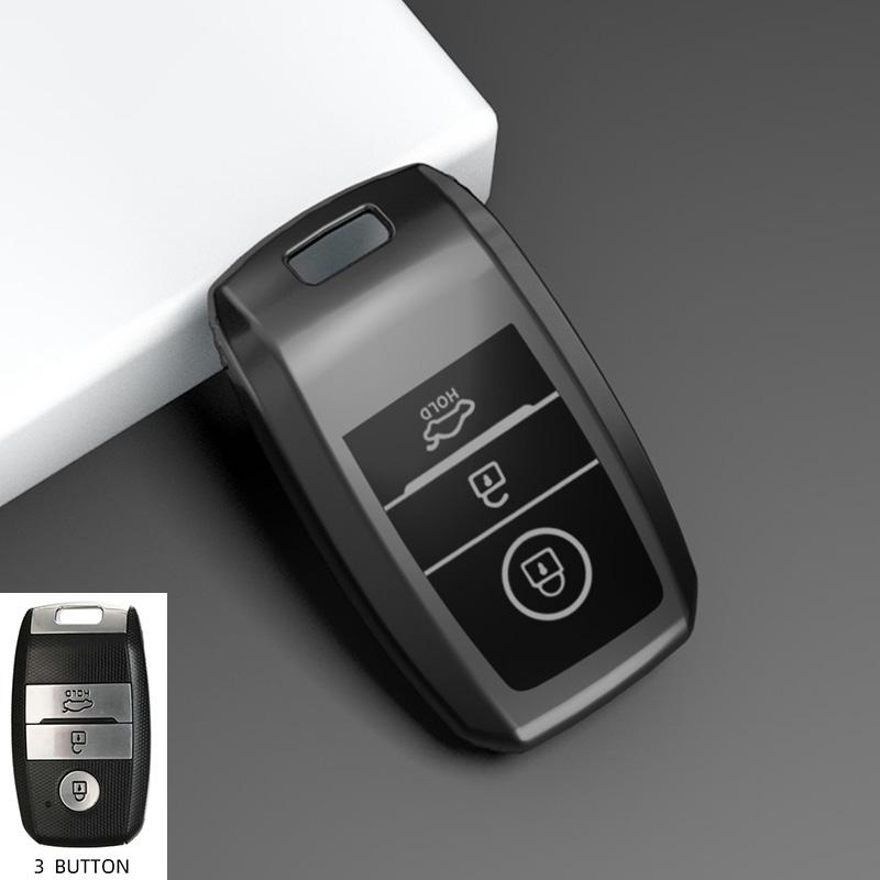

3/4 Buttons Tpu Shell For Kia Rio Rio5 Sportage Ceed Cerato K3 Kx3 K4 K5 Sorento Optima Picanto Car Remote Smart Key Case Cover