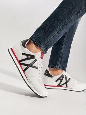 Armani Exchange Rio Sneakers (XUX017) Optical White