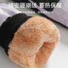 Winter Skiing Gloves Women - Windproof Waterproof Touchscreen Warm Fleece Lined Full Finger Mittens With Anti-Slip PU Palm