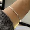 Xiaomi 100% Solid 925 Sterling Silver Retro Bracelet for Women Men Vintage Handmade Sparckling Adjustbale Patern Bracelet Birthday Gift