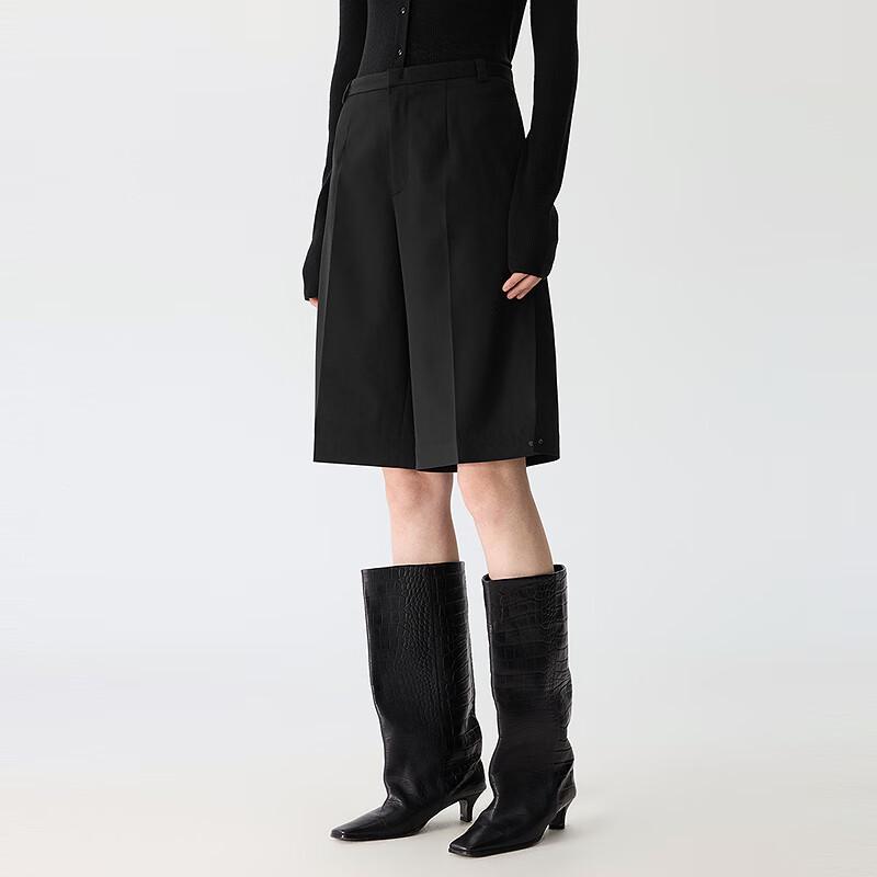 JNBY Women's 2025 Spring Commuter Straight-Leg Casual Pants