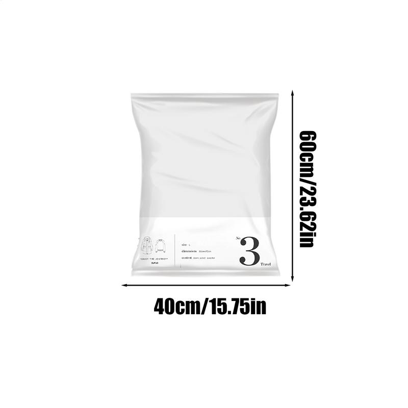 Compression Storage Bags 2X Space Saver Bags Portable Organizer For Clothes Pillows Comforters Travel Luggage Backpack No Vacuum