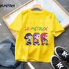 Summer Kpop Demon Hunters Children's Clothing Short Sleeve T-shirt Cute Kpop Demon Hunters Tiger Harajuku Tshirt for Boys Girls