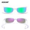 KDEAM Fresh Color Sport Goggles UV400 Polarized Sunglasses Men Lightweight Sun Glasses Fishing Unisex Size Includes Zipper Case