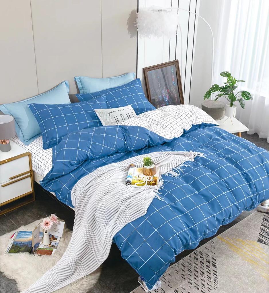 Traditional Printed Pillowcase Quilt Cover Two Or Three-Piece Set Is Available