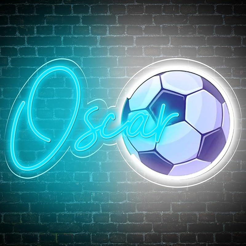 Custom Neon Name Signs Personalized Basketball Neon Sign for Wall Decor Sport Neon Light Up Sign for Bedroom Playroom Party Man Cave Home Decor