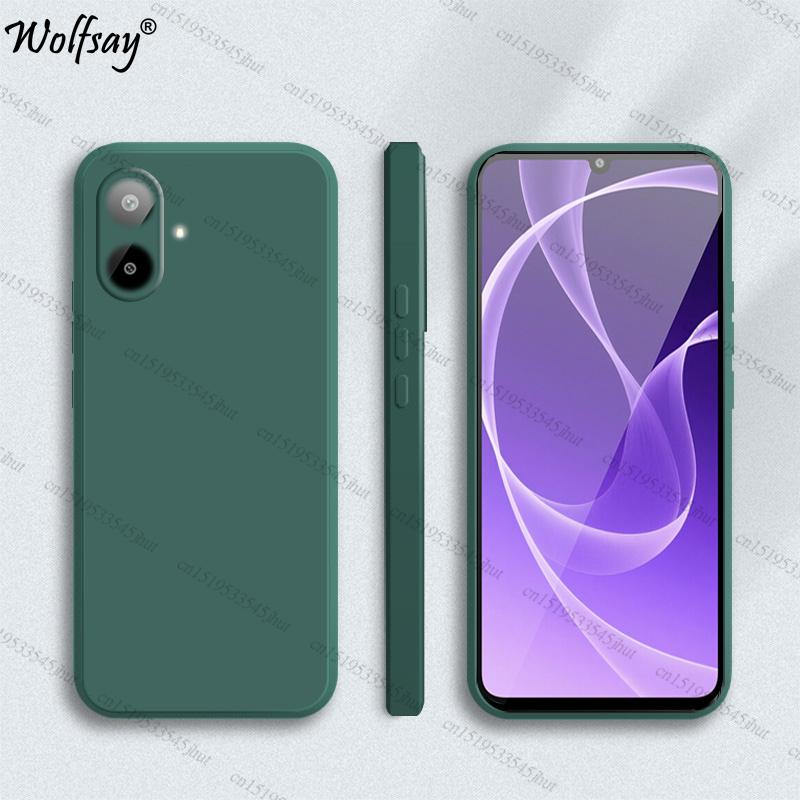 Case For Samsung Galaxy M07 Case Shockproof Original Liquid Silicone Back Case Samsung M07 Cover For Samsung M07 Soft TPU Funda