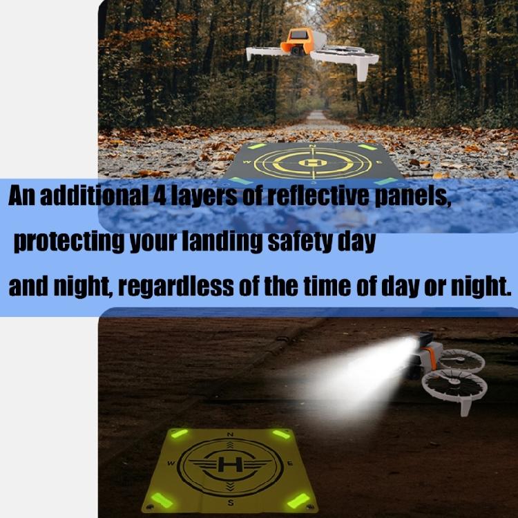 Foldable Landing Pad Parking Apron Pad Water Resistant Lightweight Aircraft Pad for Air 3S/Mini 2/Air 2S/Air 2