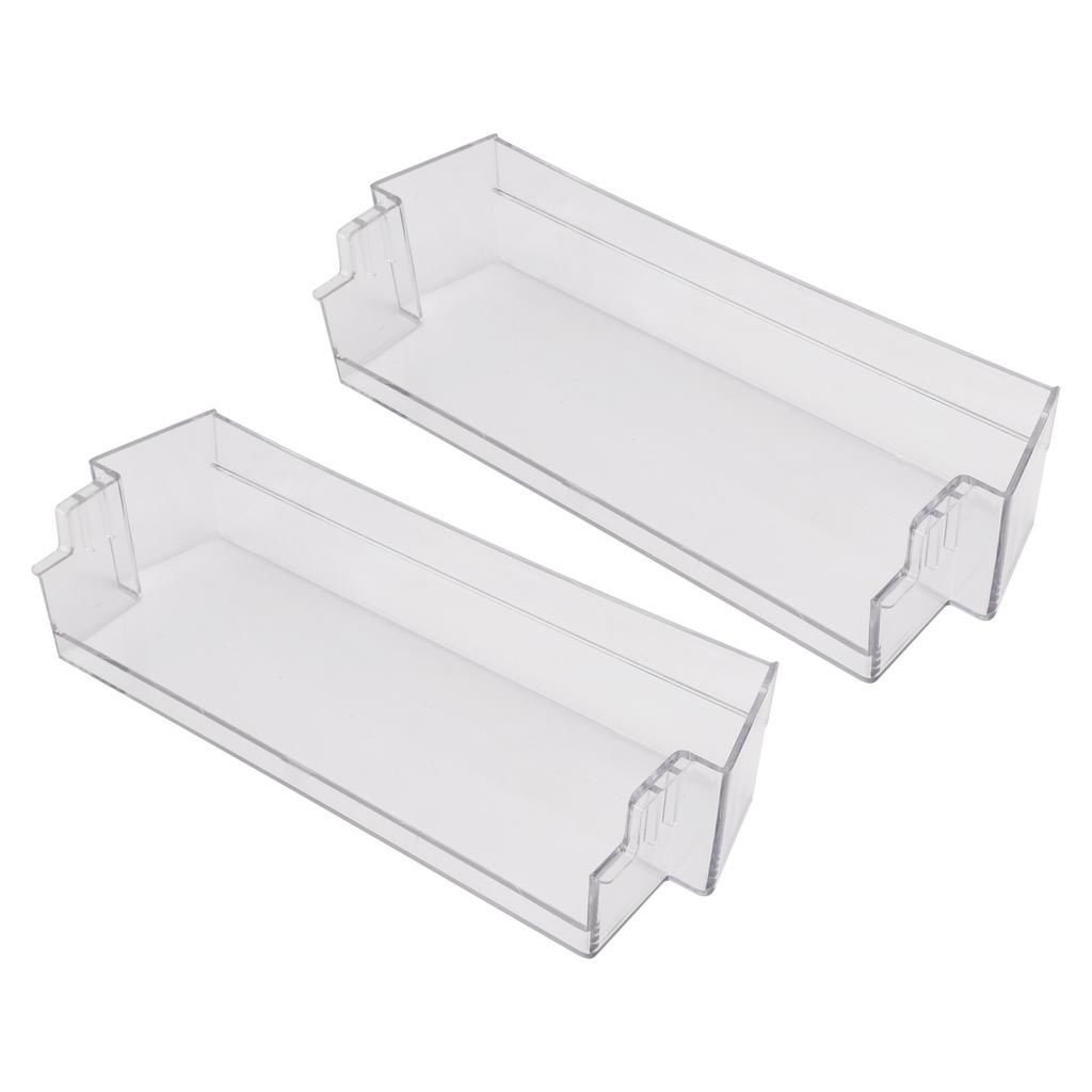 2PCS Fridge Shelf Grey Clear Middle Or Top Door Bin 306mm For Dometic Caravan