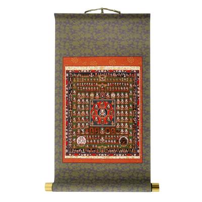 Hanging Scroll Hanging Scroll Taizokai Mandala Small Size Model Scroll Model Scroll