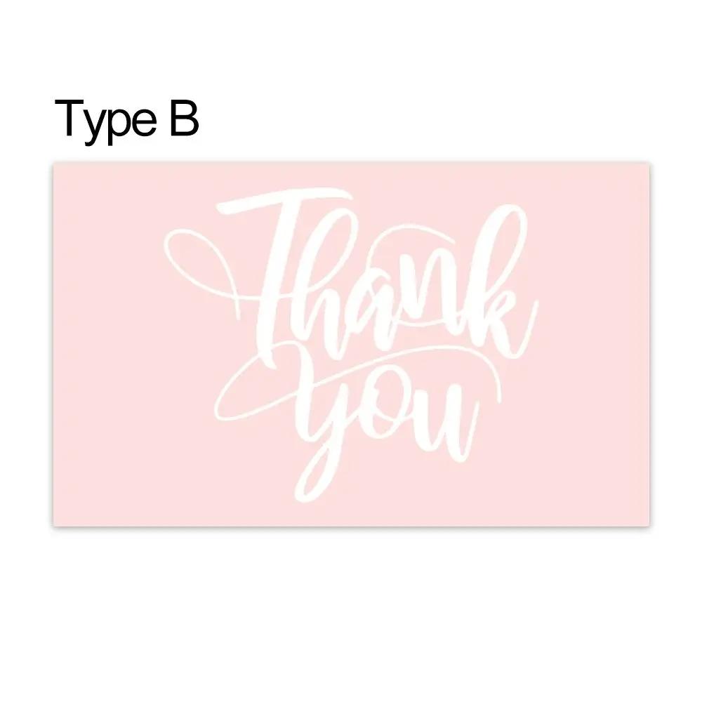 30pcs New Kraft Paper Cards Thank You For Your Order Card For Small Shop Gift Decoration Card For Small Business