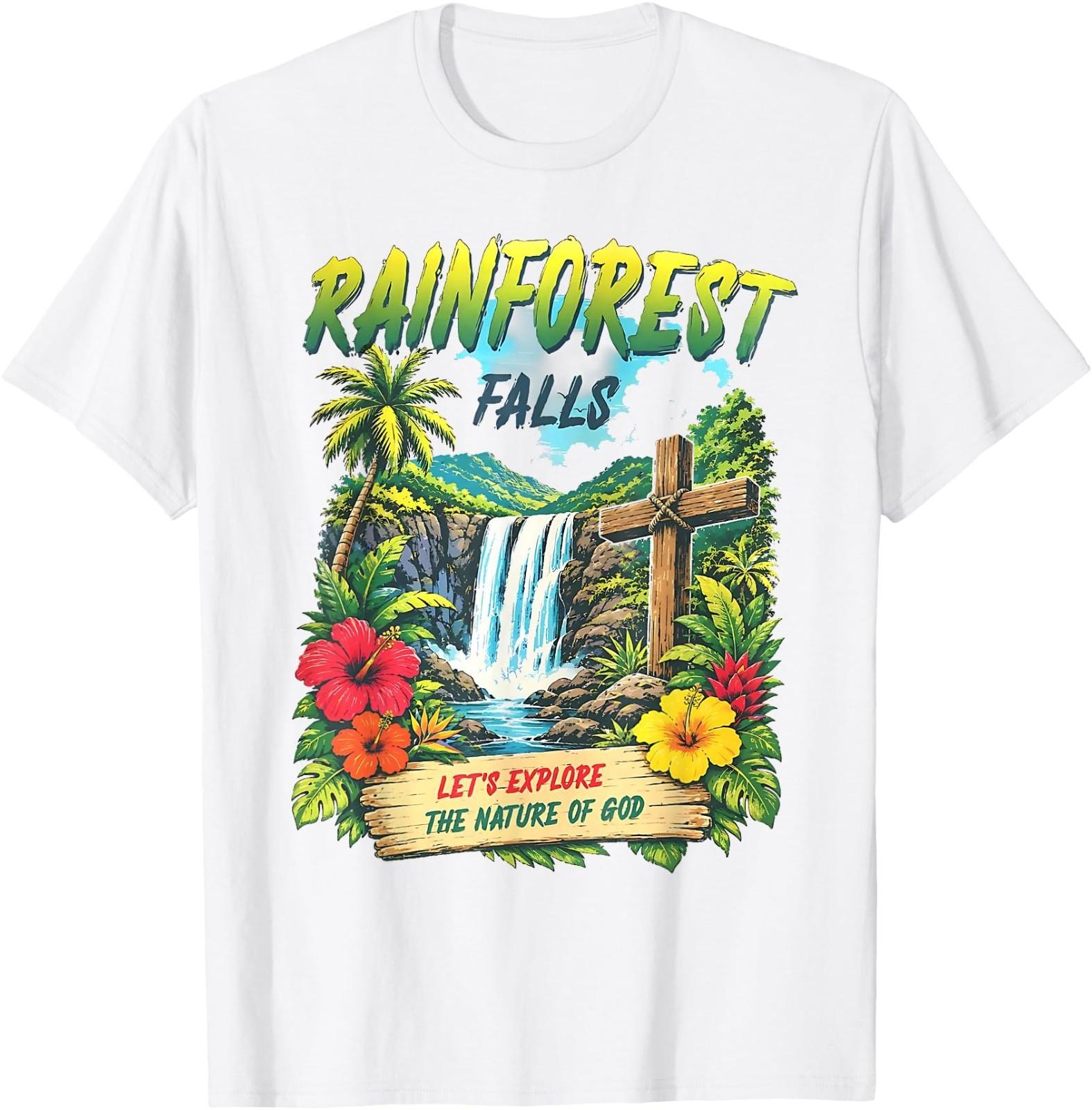 Rainforest Falls VBS 2026 Exploring The Nature of God T-Shirt S
