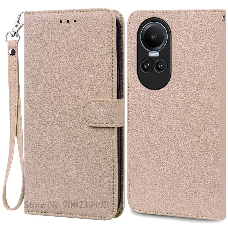 For OPPO Reno 10 5G Case Wallet Leather Flip Case For OPPO Reno 10 Pro 5G Case Phone Covers For Oppo Reno 10 Pro Plus Covers