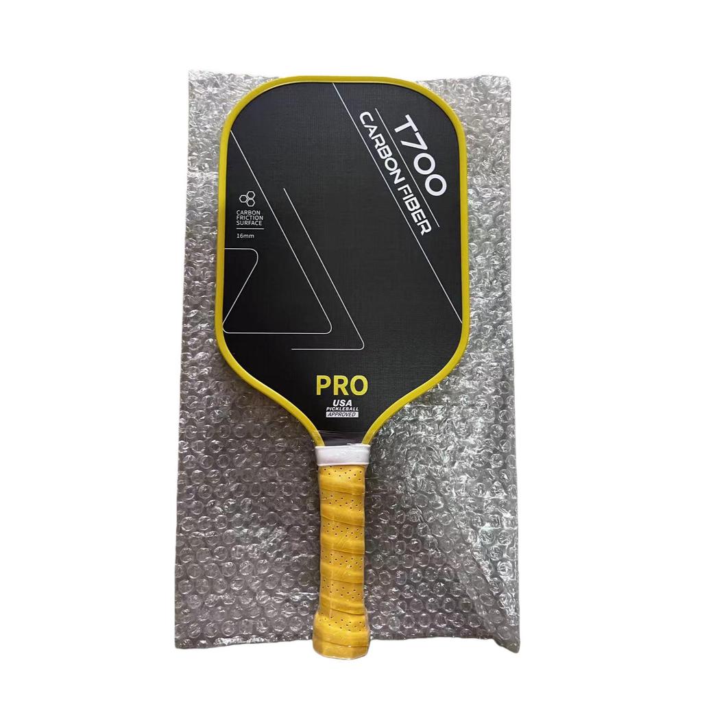 T700 Matte Carbon Fiber 16mm Pickleball Paddle - Lightweight, Professional Competition Style