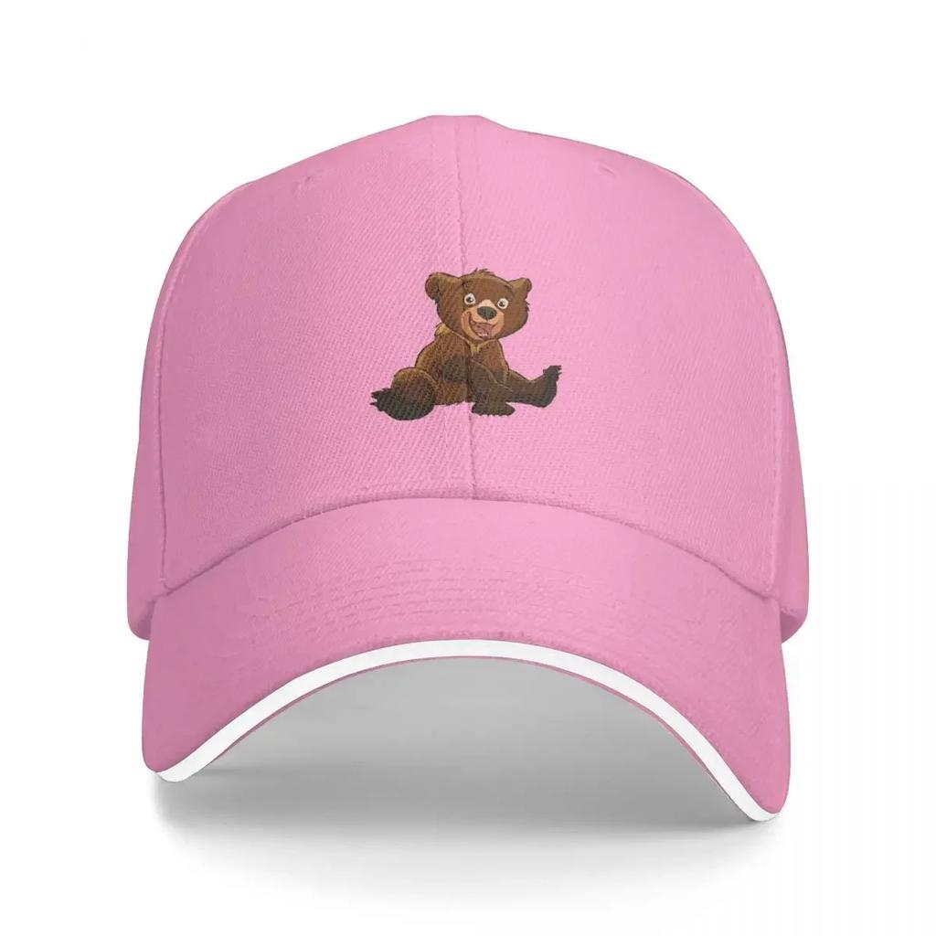 Koda Brother Bear Sticker Baseball Cap Dropshipping Hat Man For The Sun For Girls Men's