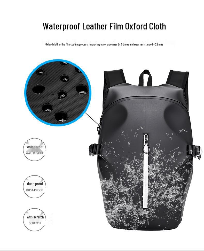 Motorradhelm-Rucksack auf Lager: Wasserabweisend, Großes Fassungsvermögen für Männer & Frauen, Ideal für Radfahren & Touren.