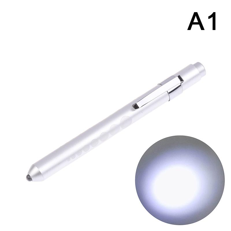 

Портативна міні світлодіодна ручка для орального огляду, ліхтарик, ручка-ліхтарик для огляду зіниць, медична ручка-ліхтарик зі шкалою для зіниць та лінійкою білий