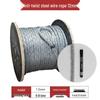 Cold Galvanized Anti-Twist Steel Wire Rope