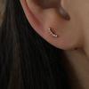 MARQUEMENT 14k daint curve piercing