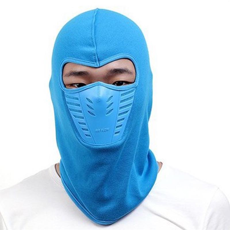 Warm Hat Motorcycle Windproof Face Mask Hat Neck Helmet Beanies Sports Thermal Fleece Balaclava Hat