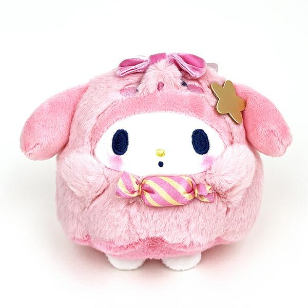 Sanrio My Melody Candy Ghost Plush Mascot Keychain