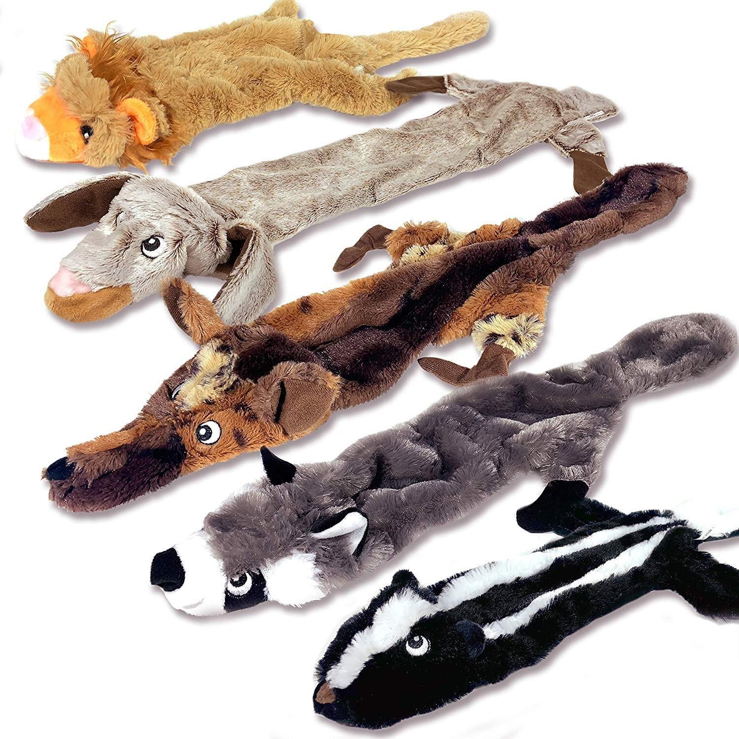 

No Stuffing Dog Toys Set No Dangerous Fluff To Chew Or Swallow Big Plush Dog Toys For Small Dogs And Large Dogs Alike One Size
