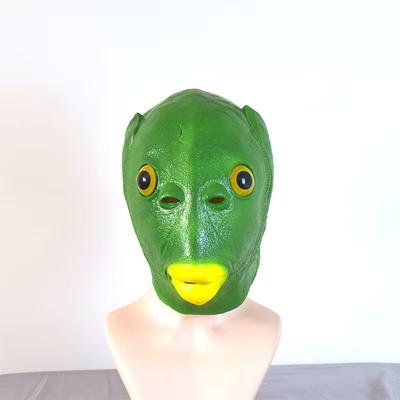 Huvudbonad Underbara Färger Latex Festtillbehör Trendig Dekoration För Temafester MonsterMask Slät Och Färgglad Yta