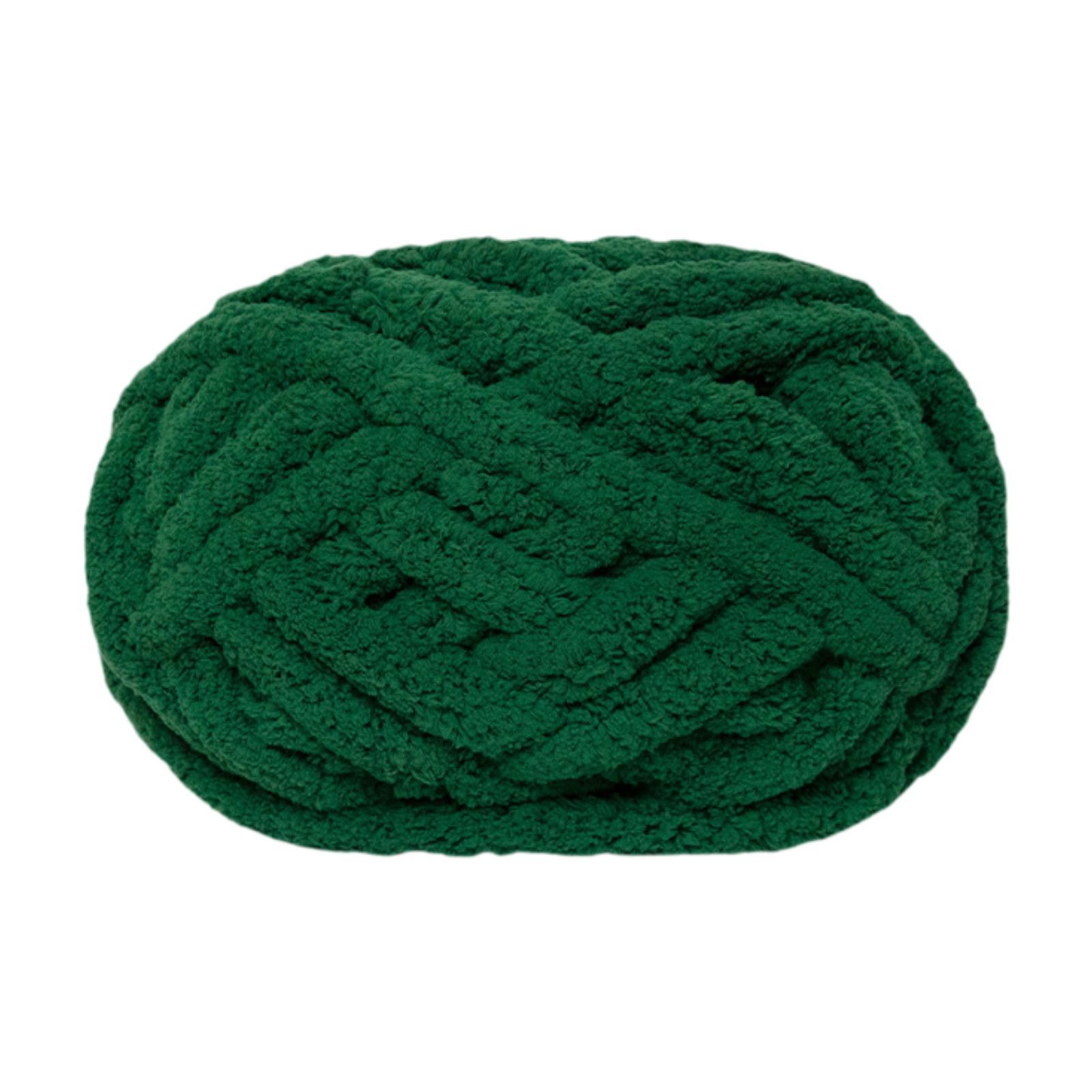 

Толстая объемная пряжа Вес пряжи Наполнитель Пряжа для ручного вязания Стираемая Пряжа Джамбо Объемная зелёный