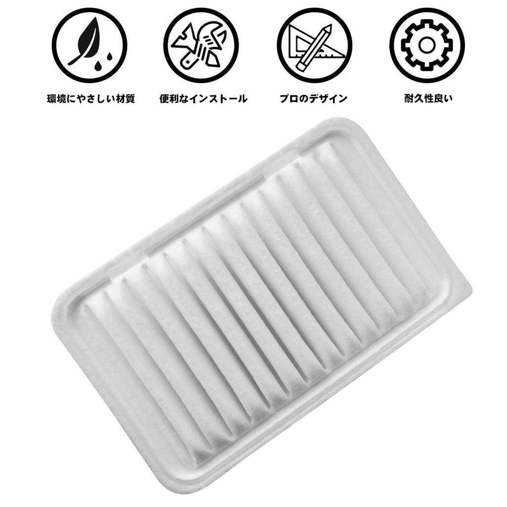 salikate Genuine Part Number: 13780-81PA0 Suzuki Air Filter Swift (ZC83S) Solio (MA36S) Ignis (FF21S)