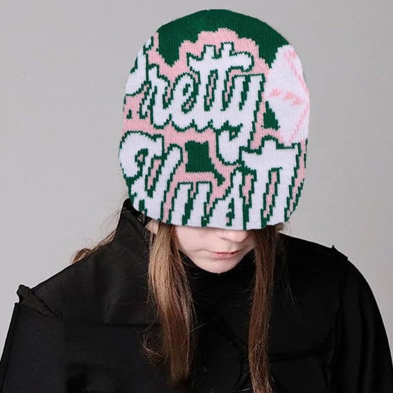 Hiphop Beanies Hats Soft Comfortable Hat Exquisites Embroidery Personality Hats for Adults and Kids