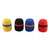 4 Pcs Microphone Windscreen High Density Sponge Soft Breathable Microphone Foam Cover for Studio KTV
