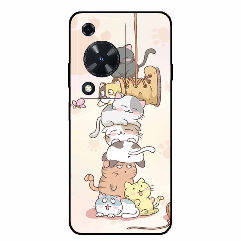 Funda For Huawei Nova Y72S Y63 Cases Black Silicone TPU Fashion Phone Case For Huawei NovaY63 63 Protective Soft Black Case Y72S