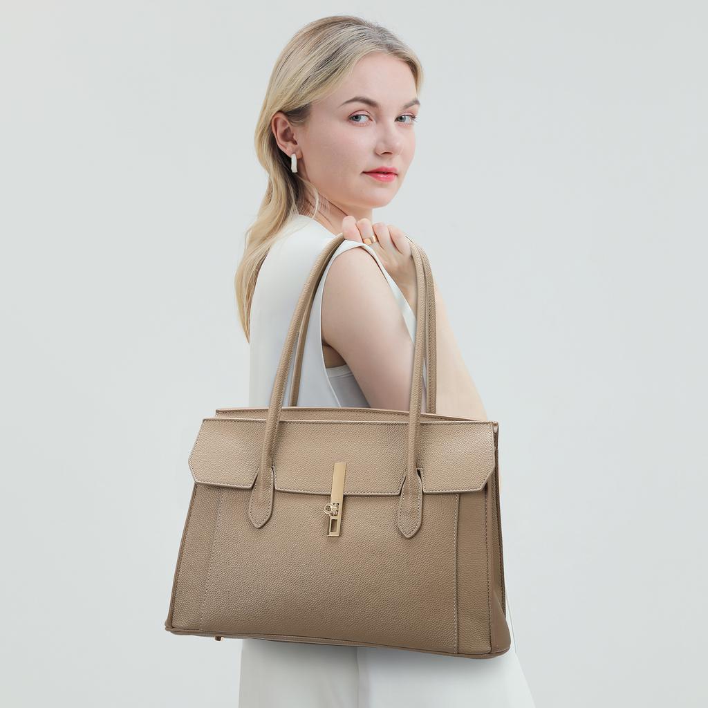 Tote Bag New High-end Bag Women's Fashion Simple Large-capacity Commuter Bag Autumn And Winter Texture Women's Shoulder Bag